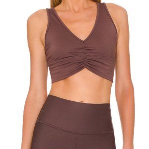 ALO Yoga Workout SET in Rasin Brown